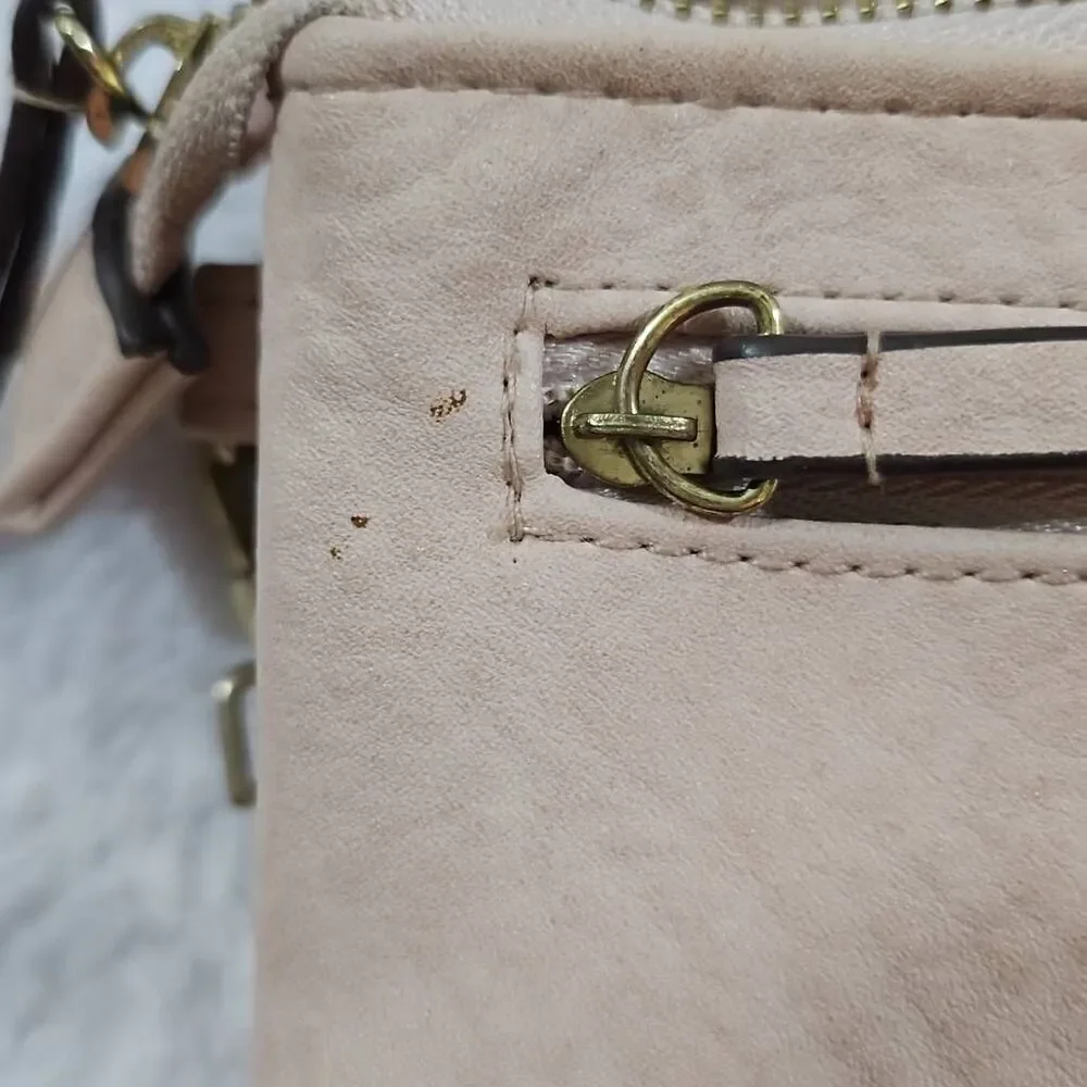 Jessica Simpson Ryanne Crossbody Metallic studded chained strap party purse